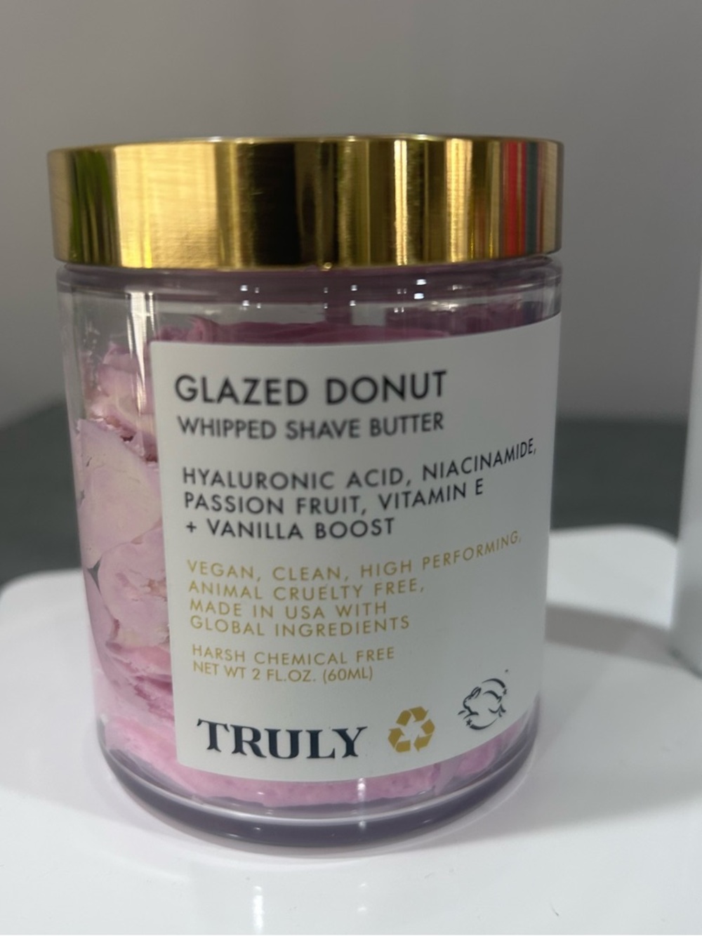 TRULY Glazed Donut Whipped Shave Butter
